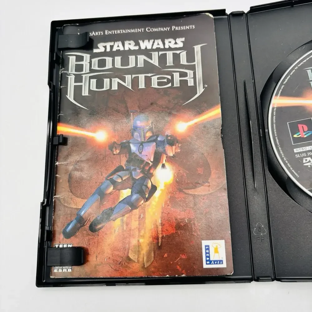 Star Wars Bounty Hunter - PlayStation 2 PS2 Game CIB - Tested Works Complete VG